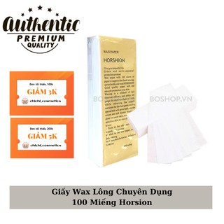 Giấy Wax Lông 100 Miếng Horsion