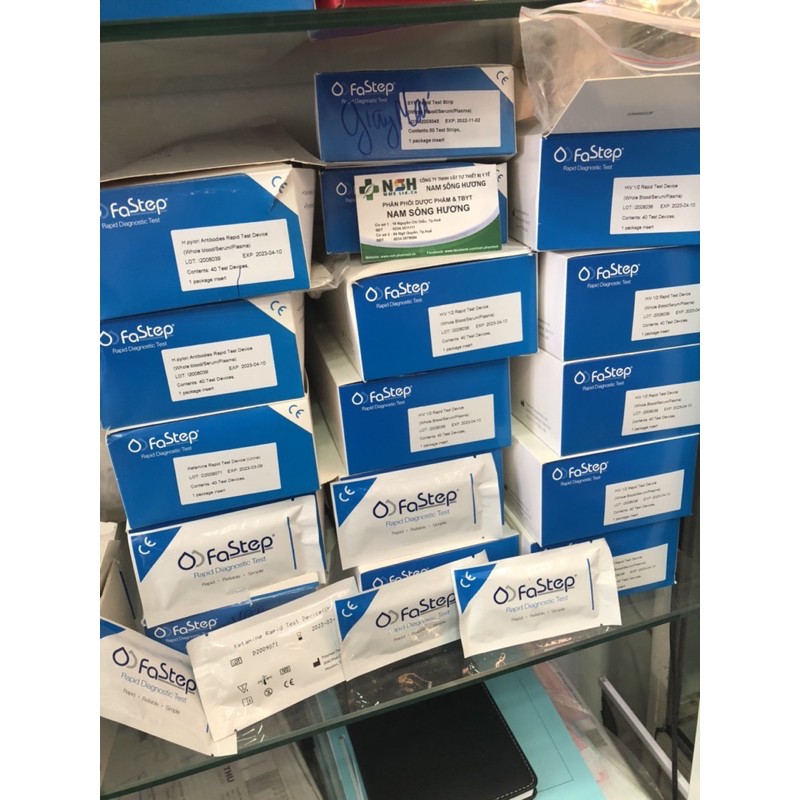 QUE THỬ NHANH, TEST THỬ NHANH MA TUÝ TỔNG HỢP KETAMINE FASTEP CỦA MỸ
