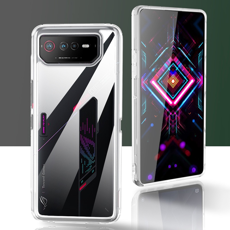 Ốp Điện Thoại TPU Mềm Trong Suốt Chống Dấu Vân Tay Cho Asus ROG Phone 6 Pro