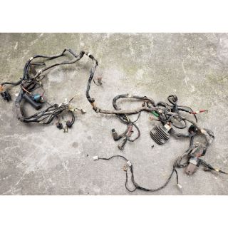 [Tháo xe]bộ dây điện vespa, piaggio