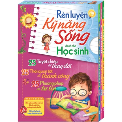 Sách - Rèn luyện kĩ năng sống dành cho Học sinh ( Bộ 3 cuốn )