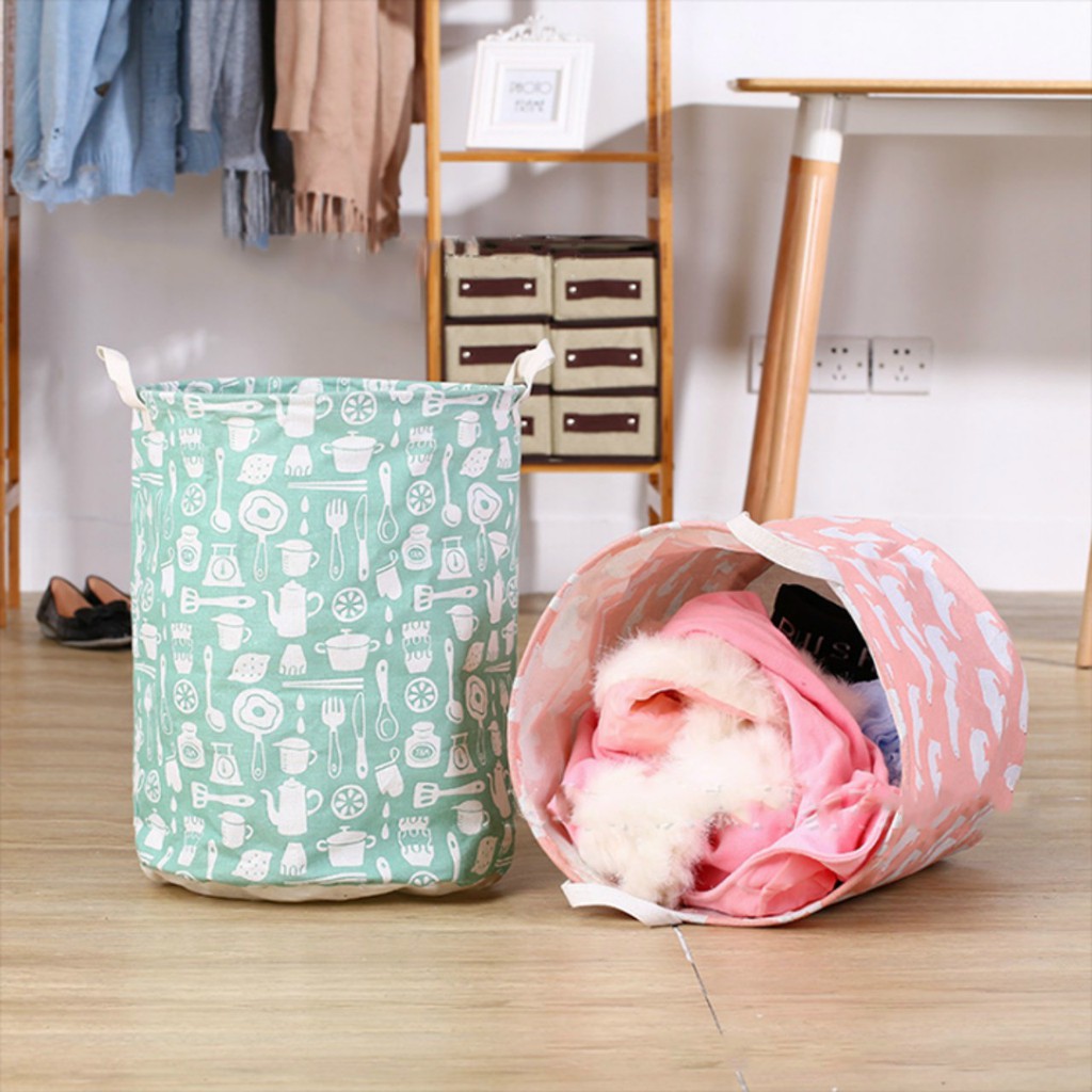 Sọt vải đựng đồ đa năng, cất gọn quần áo gấp gọn