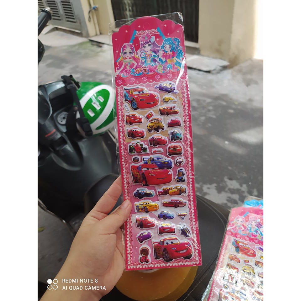 Đồ chơi sticker bé trai bé gái nhiều kích cỡ