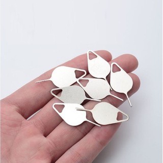 Que chọc lấy sim Inox hàng loại 1 dày đẹp, hình giọt nước