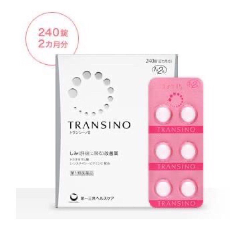 Viên uống trắng da Transino White C Clear 120 viên Nhật Bản