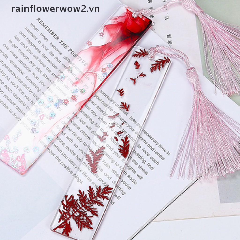 Khuôn Silicone Đánh Dấu Sách Hình Chữ Nhật