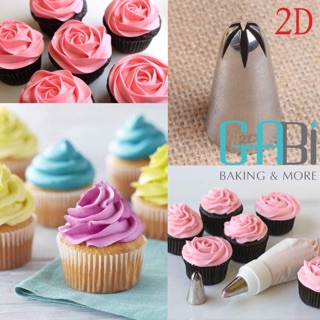 Set 5 đui bắt kem cơ bản ( 2F, 2A, 1M, 2D, 6B)