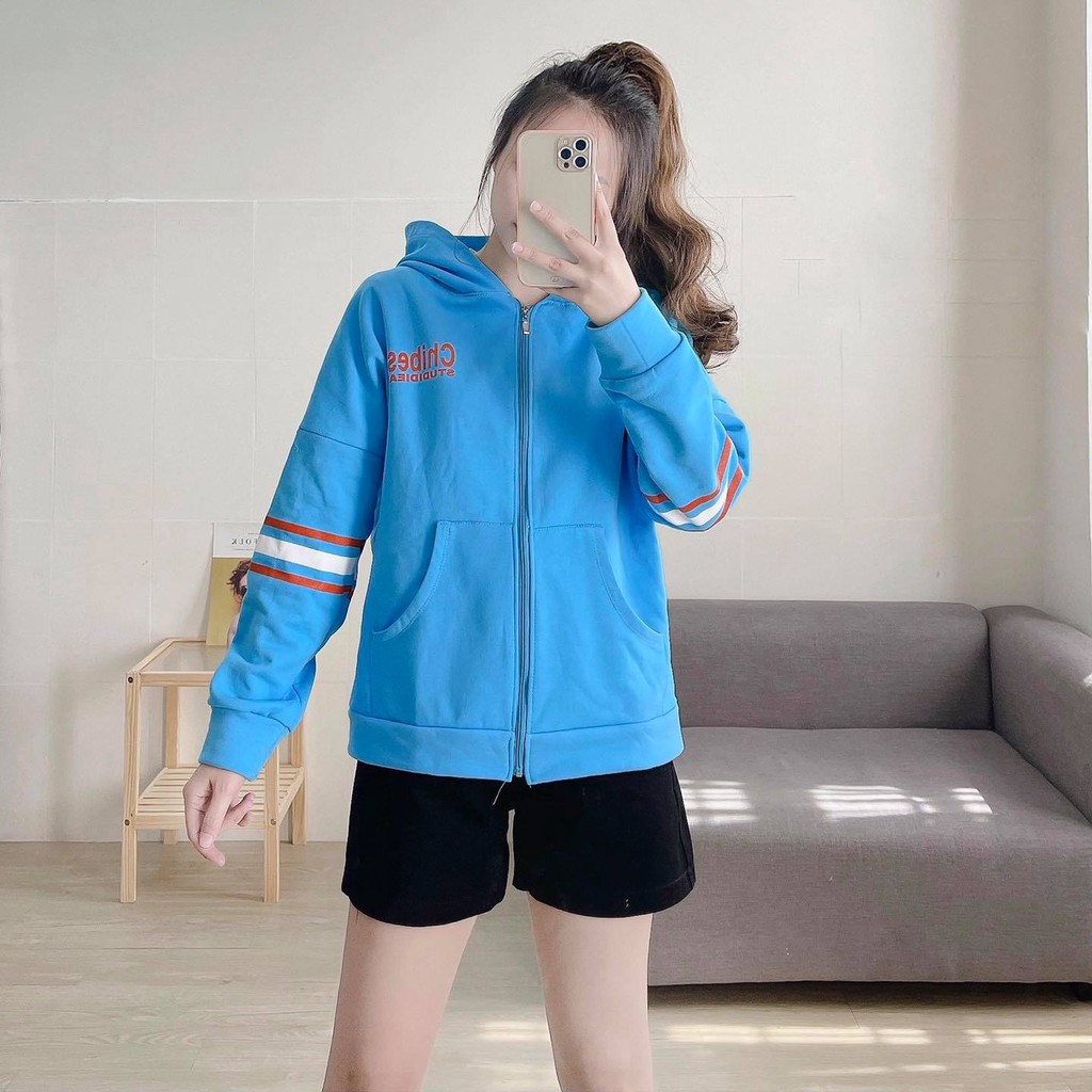 (MẪU MỚI-SLL-FREESHIP) ÁO KHOÁC THUN 3 SỌC NGANG ❤️❤️❤️ CHIBEST_ATH055