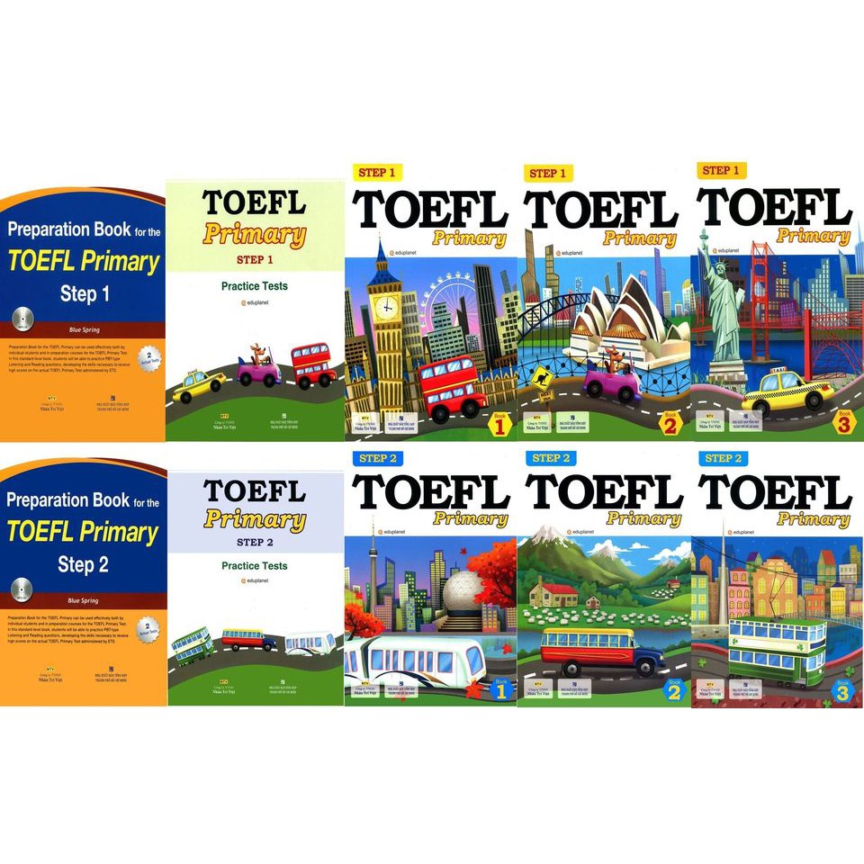 Toefl Primary ( STEP 1 và STEP 2)