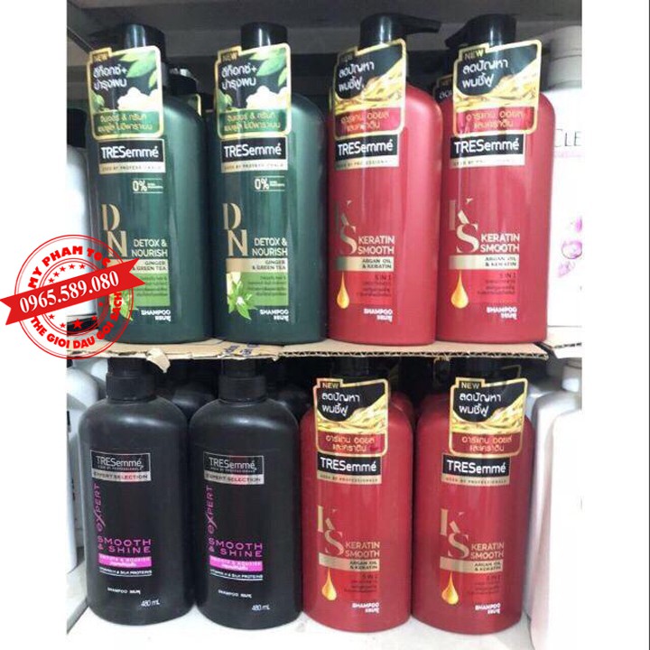 Dầu Gội đầu Tresemme Thái Lan 450ml | Dầu Gội Đầu Tresemme | Dầu Xả Tresemme