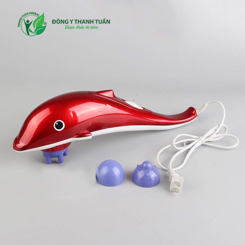 Combo 2 Máy Massage Cầm Tay Cá Heo Dolphin JB-4002A Giúp Thư Giãn Hiệu Quả