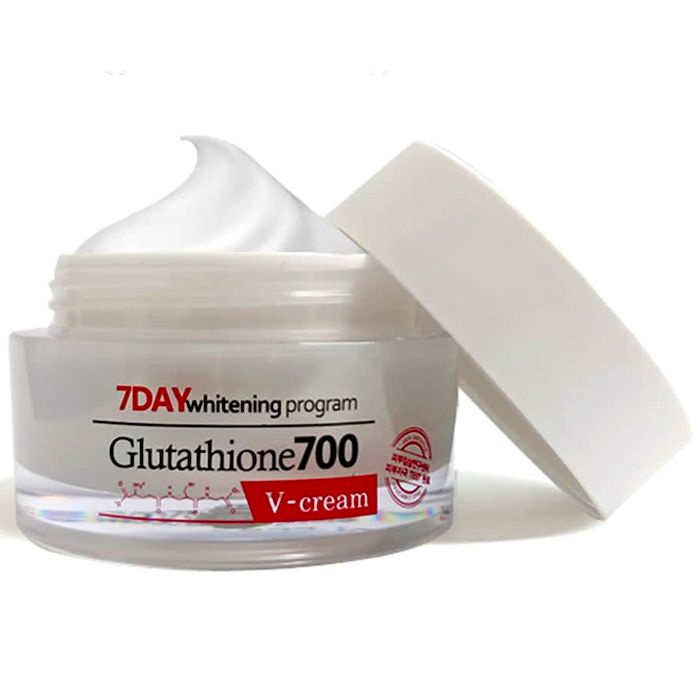 Kem Dưỡng Trắng, Dưỡng Ẩm, Mờ Thâm Da Angel Liquid 7 Day Whitening Program Glutathione 700 V-Cream 50ml