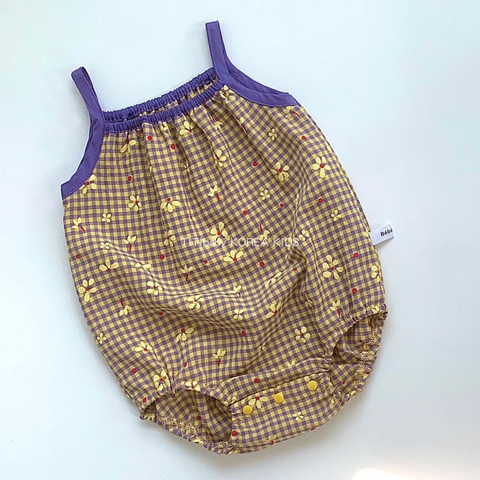 Áo liền quần phong cách xinh xắn cho bé sơ sinh