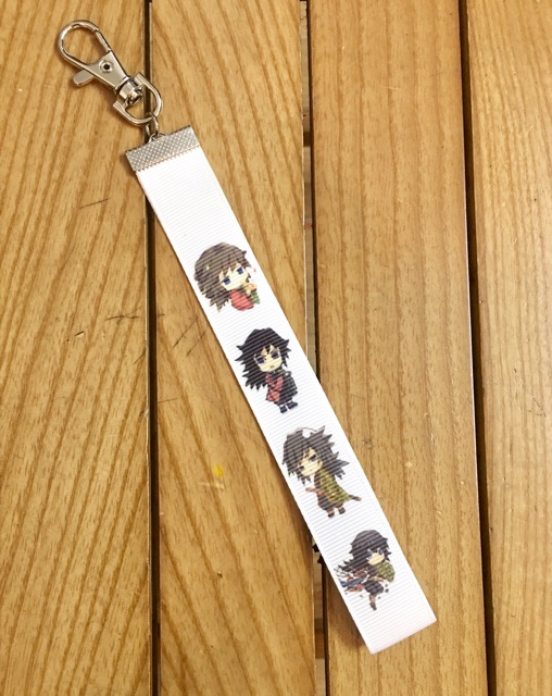 Móc strap nametag anime kimetsu no Yaiba đủ mẫu