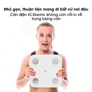 Cân điện tử Thông Minh xiaomi Smart Scale Gen 2 Kkết nối Bluetooth