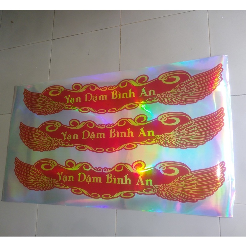 Tem dán xe bình an