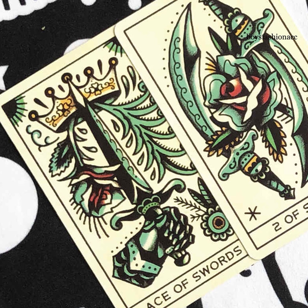 1 Bộ Thẻ Bài Tarot Bbc Nhiều Màu Lâu Trôi Nhỏ Gọn | BigBuy360 - bigbuy360.vn