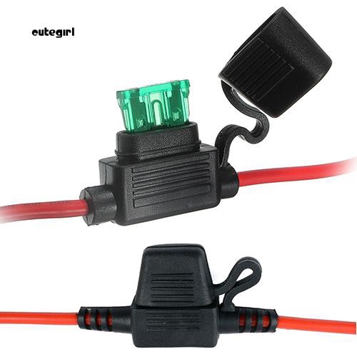 Giá Đỡ Cầu Chì Lưỡi Chuẩn Chống Thấm Nước 10A 15A 20A 30A