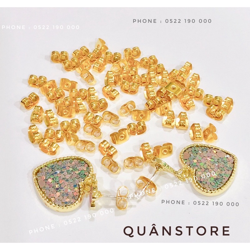 Chốt gài hoa tai nhìu mẫu