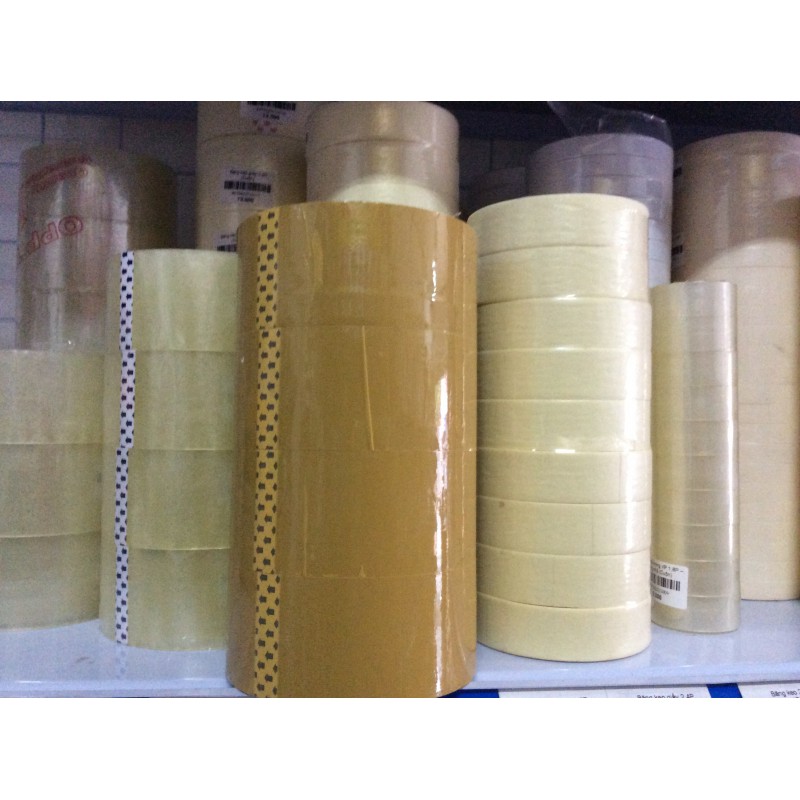 Băng Keo Trong, Keo Đục Đóng Gói Hàng Hóa - Hàng Cao Cấp Không Bở