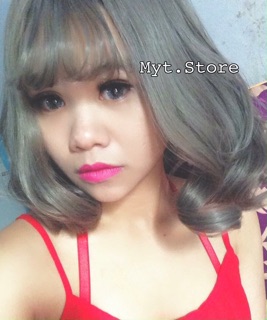 Tóc giả cả đầu xoăn cao cấp