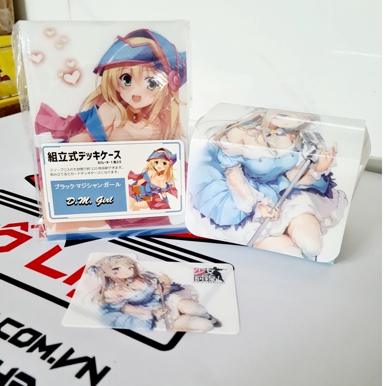 Hộp xếp dùng để đựng card game gần 200 lá - Deckbox Anime 04