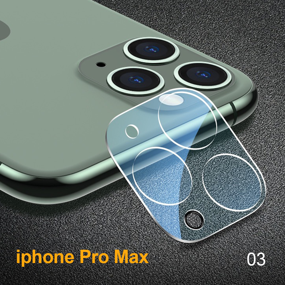 Kính cường lực ống kính máy ảnh cho iPhone 11 12 Pro 12 Mini 12 Pro Bảo vệ màn hình tối đa bật