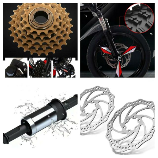 XE ĐẠP GẤP XNKANG NAM NỮ  Bánh 20 inh Full phụ kiện