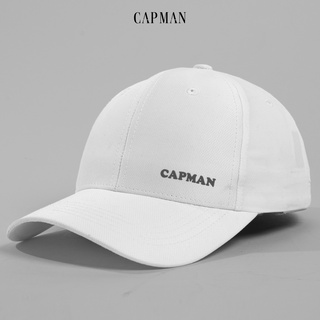 Mũ lưỡi trai CAPMAN dáng thể thao ôm đầu vải thun mè thoáng mát CM47