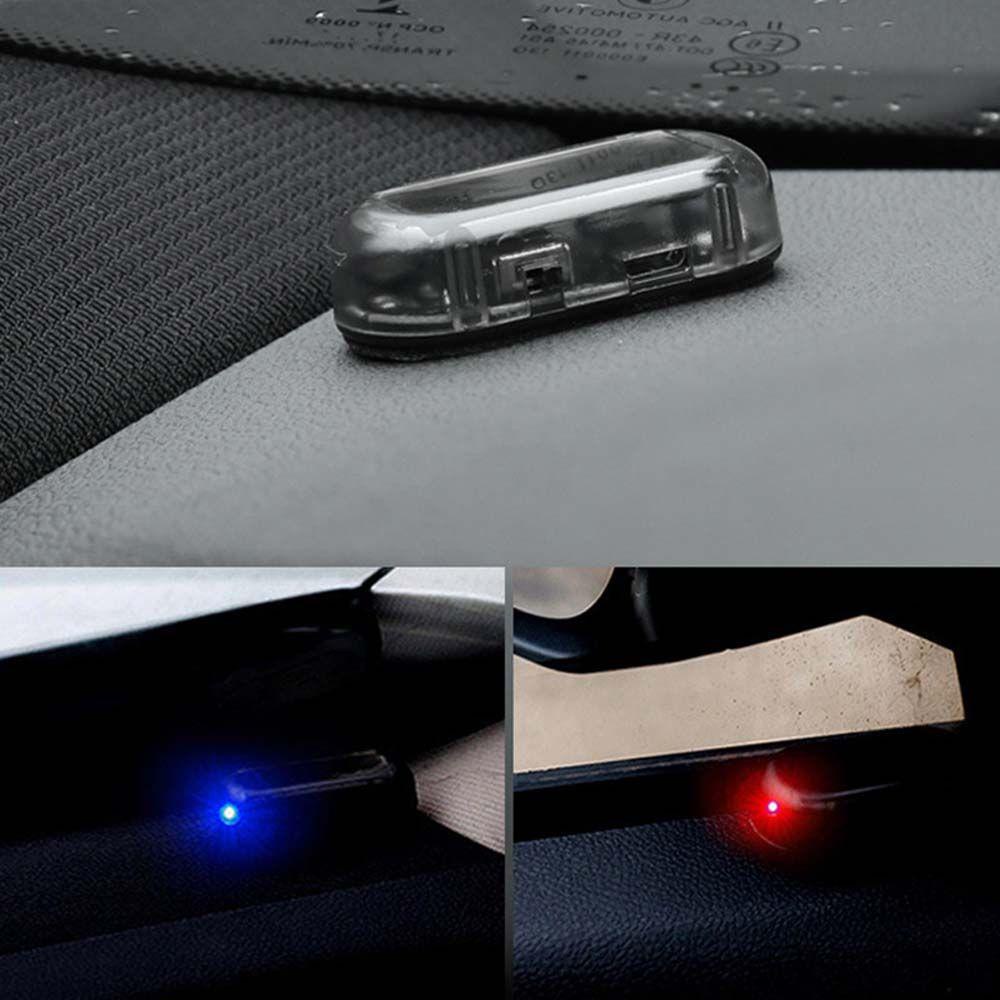 NICKOLAS Đèn LED Cảnh Báo An Ninh Không Dây Chống Trộm Cho Xe Hơi