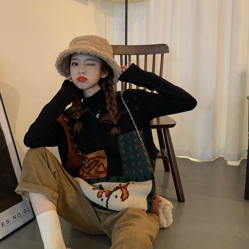 Áo tay dài dáng rộng phong cách Hàn Quốc hợp thời trang cho nữ