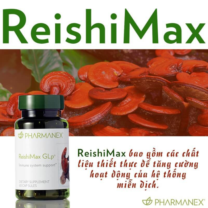 Thực phẩm bảo vệ sức khỏe Nuskin ReishiMax lọ 60 viên