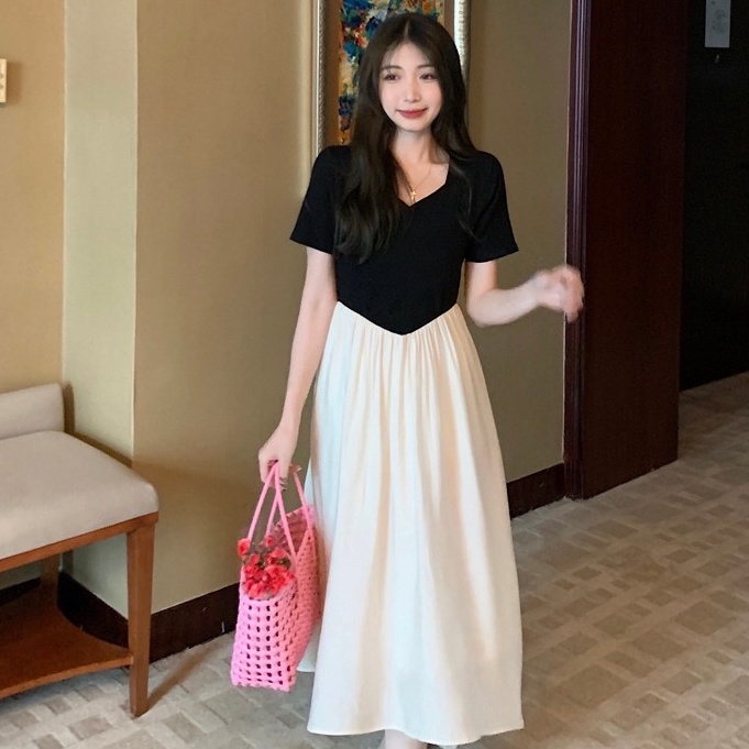 Đầm Thiết Kế Dáng Ôm Phong Cách Pháp Thời Trang Sang Trọng Cho Nữ