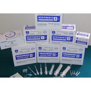 BƠM TIÊM VÔ TRÙNG VINAHANKOOK 1 chiếc