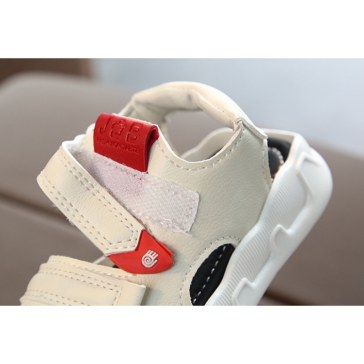 Giày sandal đế mềm quai dán phong cách Hàn Quốc thời trang năng động cho bé size 21-30