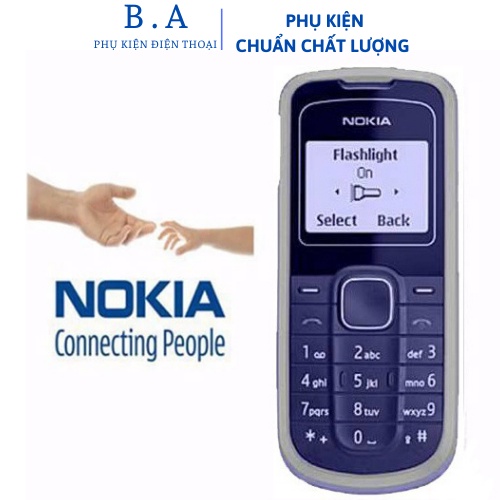 Điện thoại giá rẻ,Điện thoại Nokia 1202 cổ,chính hãng kèm pin sạc
