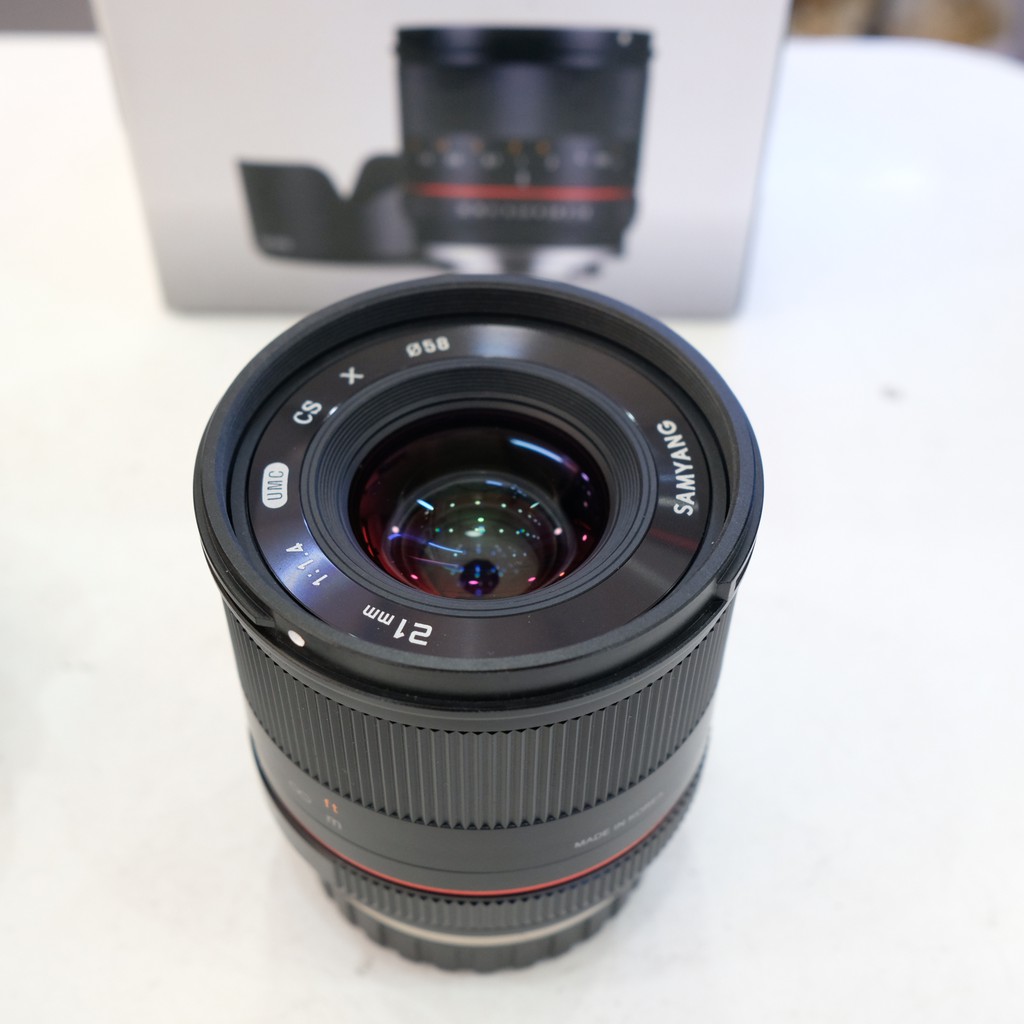 Ống kính Samyang 21mm F1.4 ED AS UMC CS for Fujifilm/Sony cũ