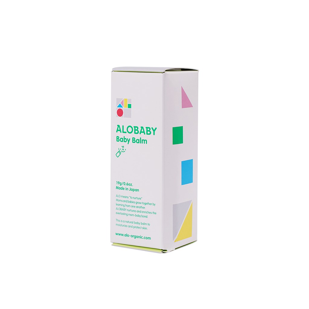 [Mã BMBAU300 giảm 7% đơn 499K] Thỏi Dưỡng Ẩm Cho Trẻ Sơ Sinh 19G Alobaby Baby Balm