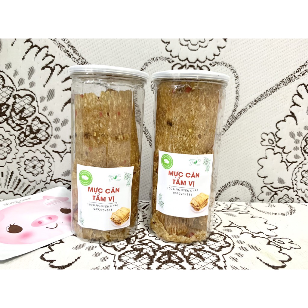 [SIÊU MỀM, SIÊU DAI] Mực cán tẩm vị Nha Trang nguyên con (200gram-300gram kèm tương ớt) | BigBuy360 - bigbuy360.vn