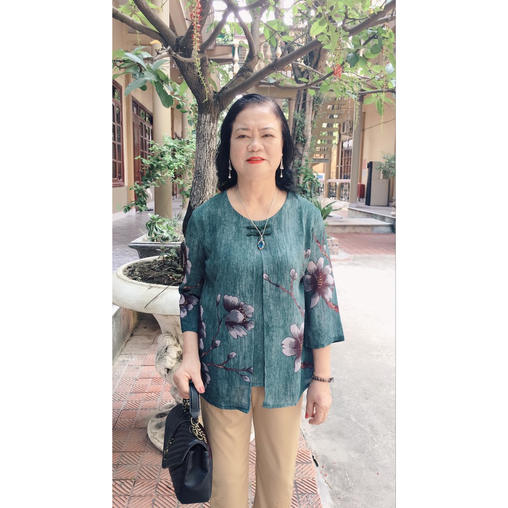ÁO KIỂU NỮ TRUNG NIÊN BMT 348