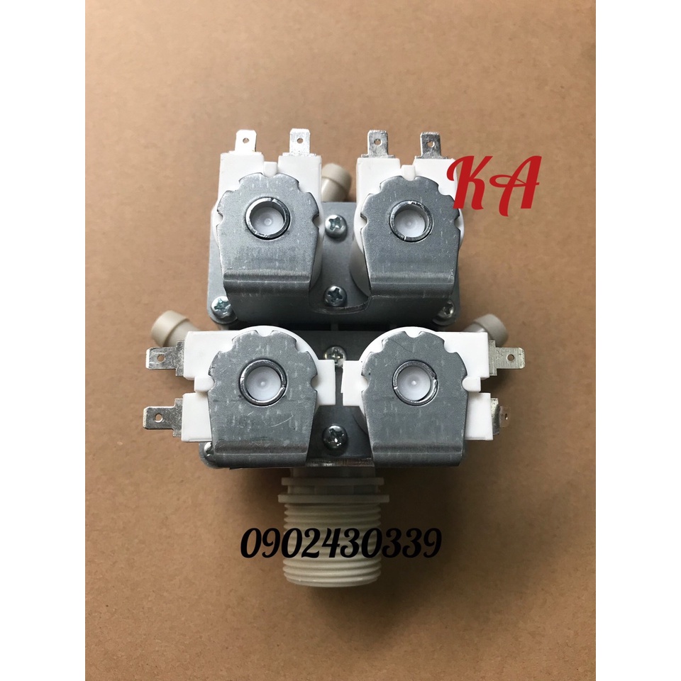 Van cấp nước 4 đầu cho máy giặt LG DC 12V chính hãng