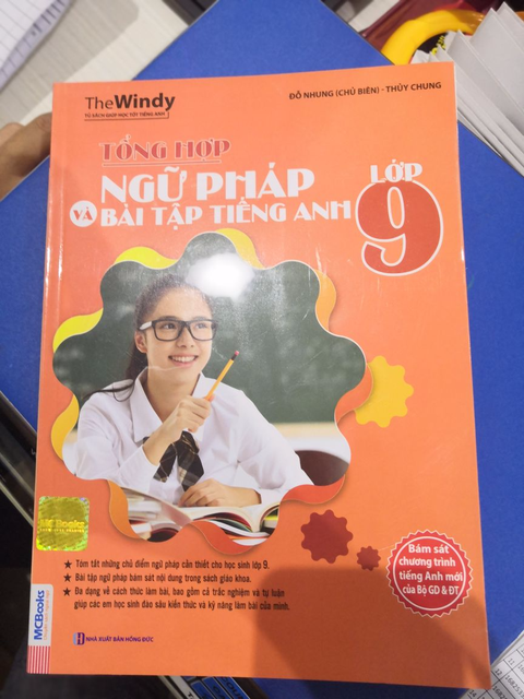 Sách - Tổng Hợp Ngữ Pháp Và Bài Tập Tiếng Anh Lớp 9 | BigBuy360 - bigbuy360.vn