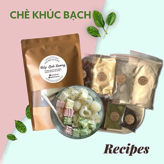 SET CHÈ KHÚC BẠCH TỰ NẤU  - BẾP LINH XOONG