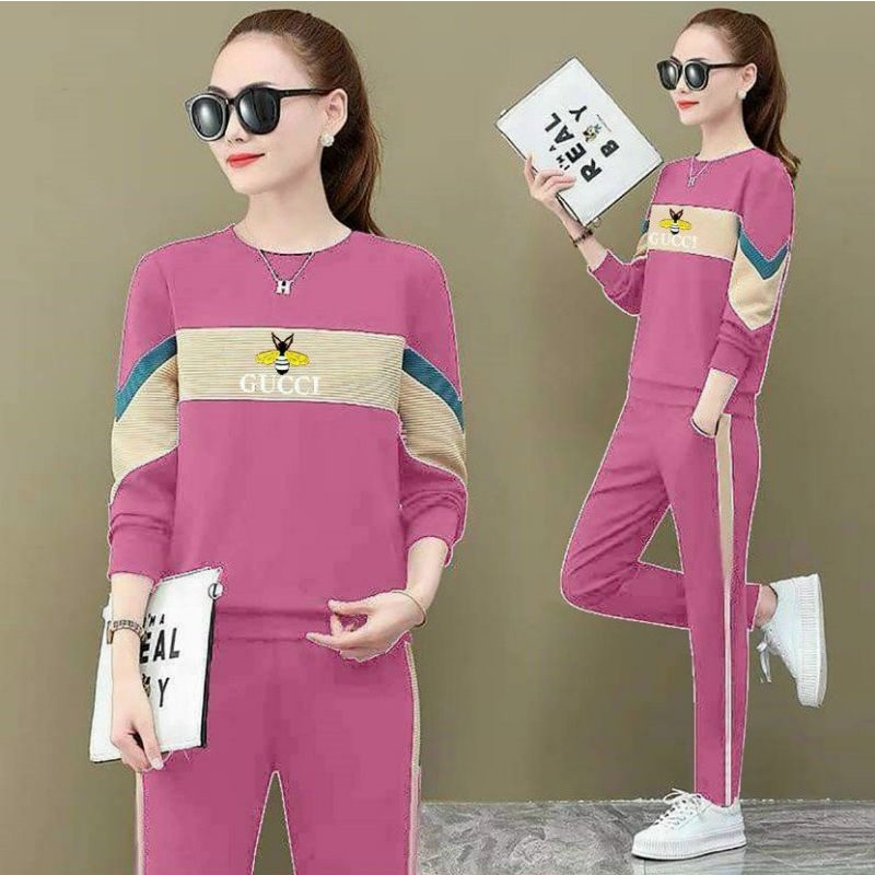 Bộ cotton nữ dài tay, bộ nữ mặc nhà