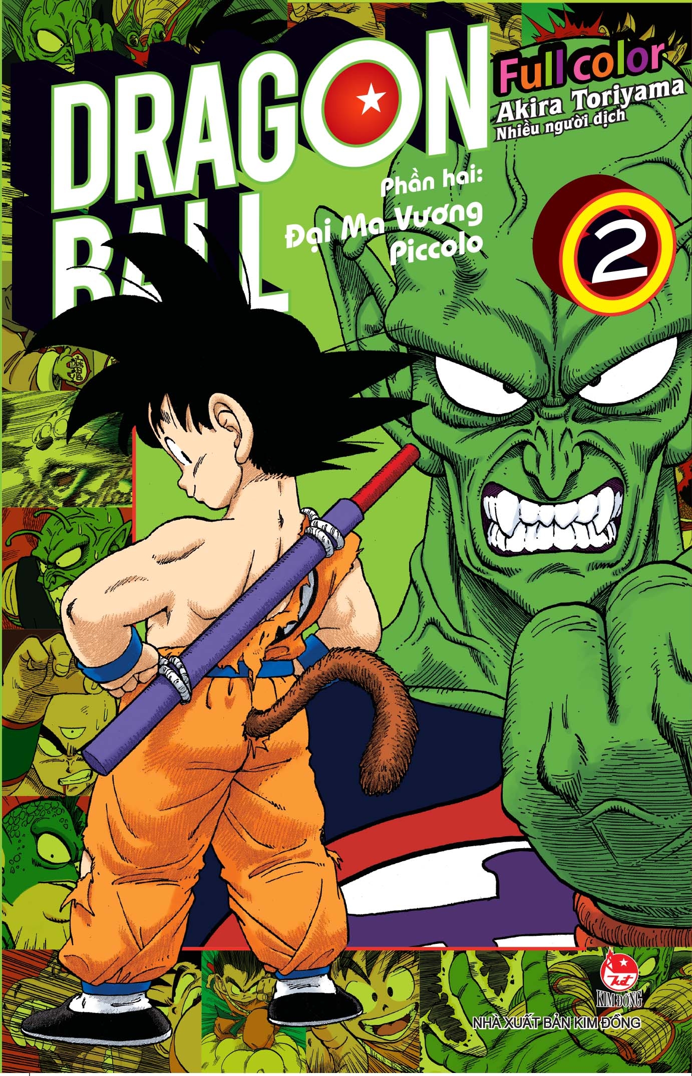 Sách Dragon Ball Full Color - Phần Hai: Đại Ma Vương Piccolo - Tập 2