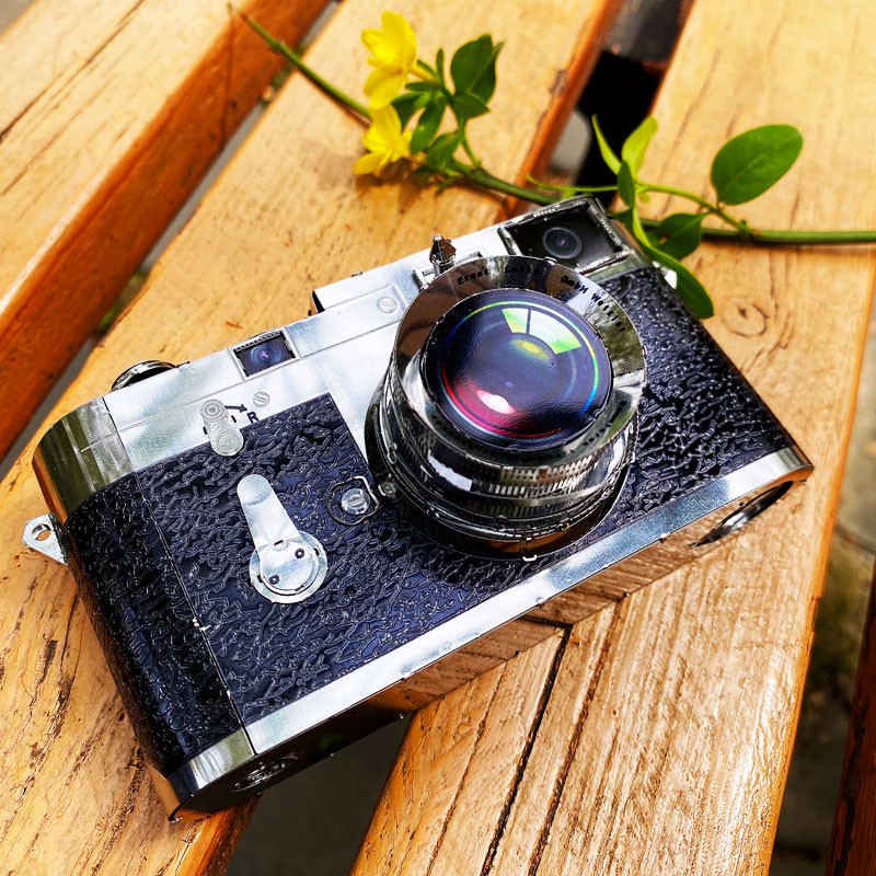 Mô Hình Kim Loại Lắp Ráp 3D máy ảnh màu