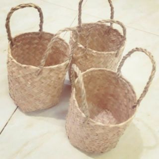 Giỏ đựng đồ, lãng hoa treo tường, để bàn, giỏ hoa trang trí