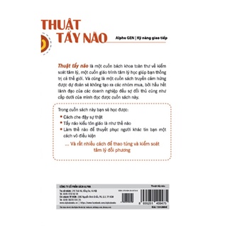 Sách Thuật Tẩy Não - Nghệ Thuật Thao Túng Và Kiểm Soát Tâm Lý Đối Phương (Alpha Books)