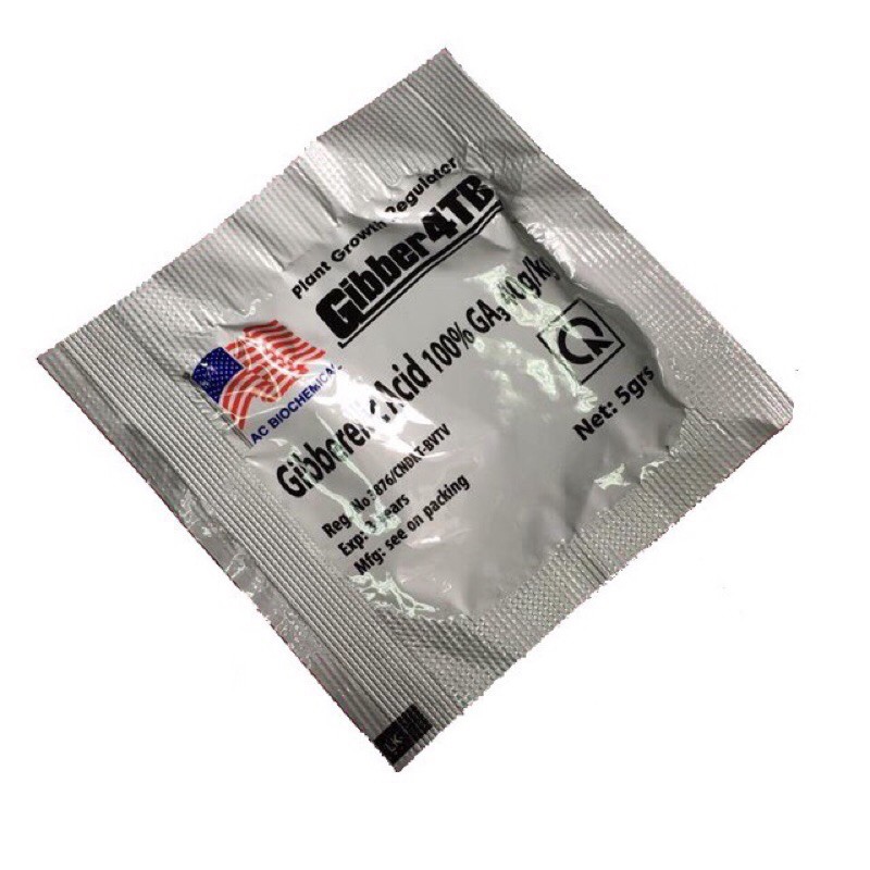 Phân bón lá cao cấp Gibber 4TB GA3 dạng viên sủi 5gram