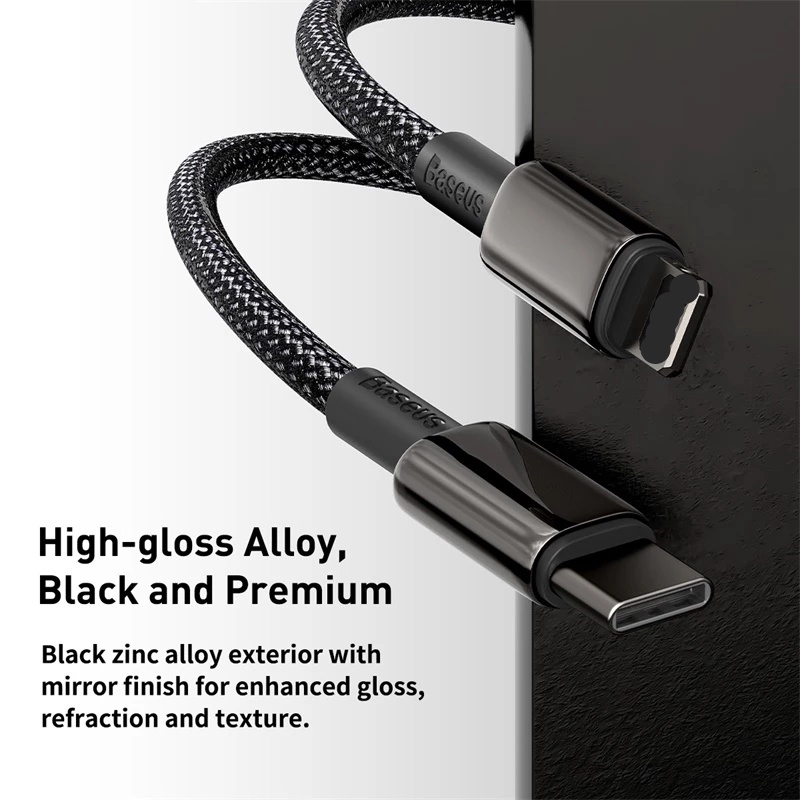 Cáp Sạc Nhanh Baseus Đầu USB C Sang L20W Dành Cho L20W  diện thoại di động máy tính bảng- HSHOP